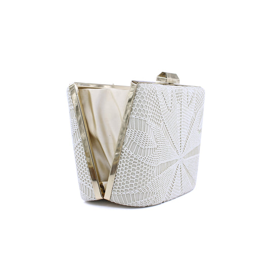 Handmade Lace Clutch Bag – Elegant Evening Purse | El Yapımı Dantel Çanta – Zarif Gece Çantası