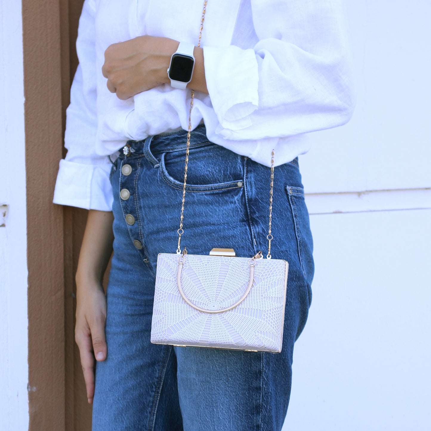 Handmade Lace Clutch Bag – Elegant Evening Purse | El Yapımı Dantel Çanta – Zarif Gece Çantası