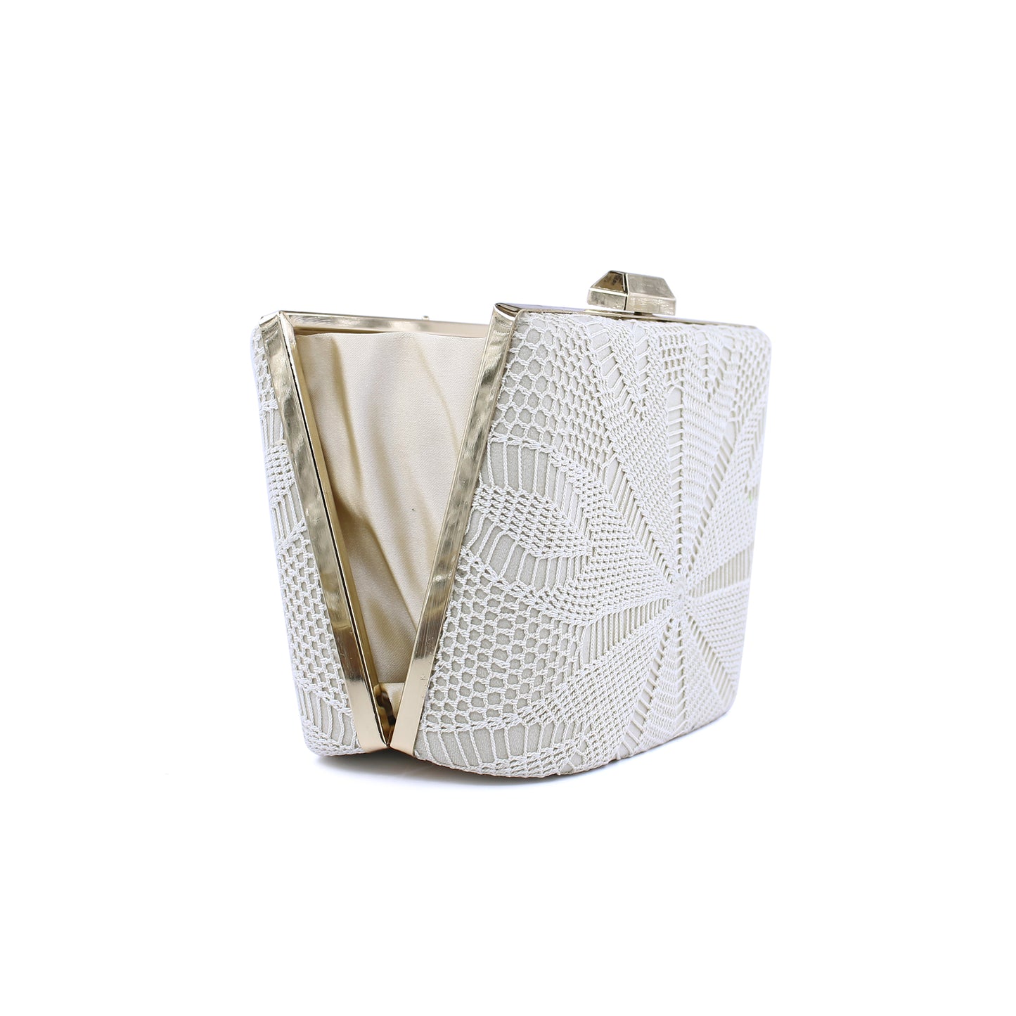 Handmade Lace Clutch Bag – Elegant Evening Purse | El Yapımı Dantel Çanta – Zarif Gece Çantası