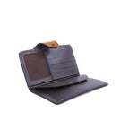 Floral Leather Wallet