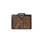 Handcrafted Leather Leaf Wallet