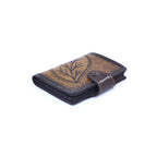 Handcrafted Leather Leaf Wallet