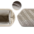 Minimalist Woven Raffia Bag
