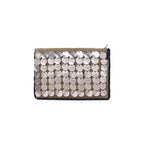 Sequin Raffia Clutch