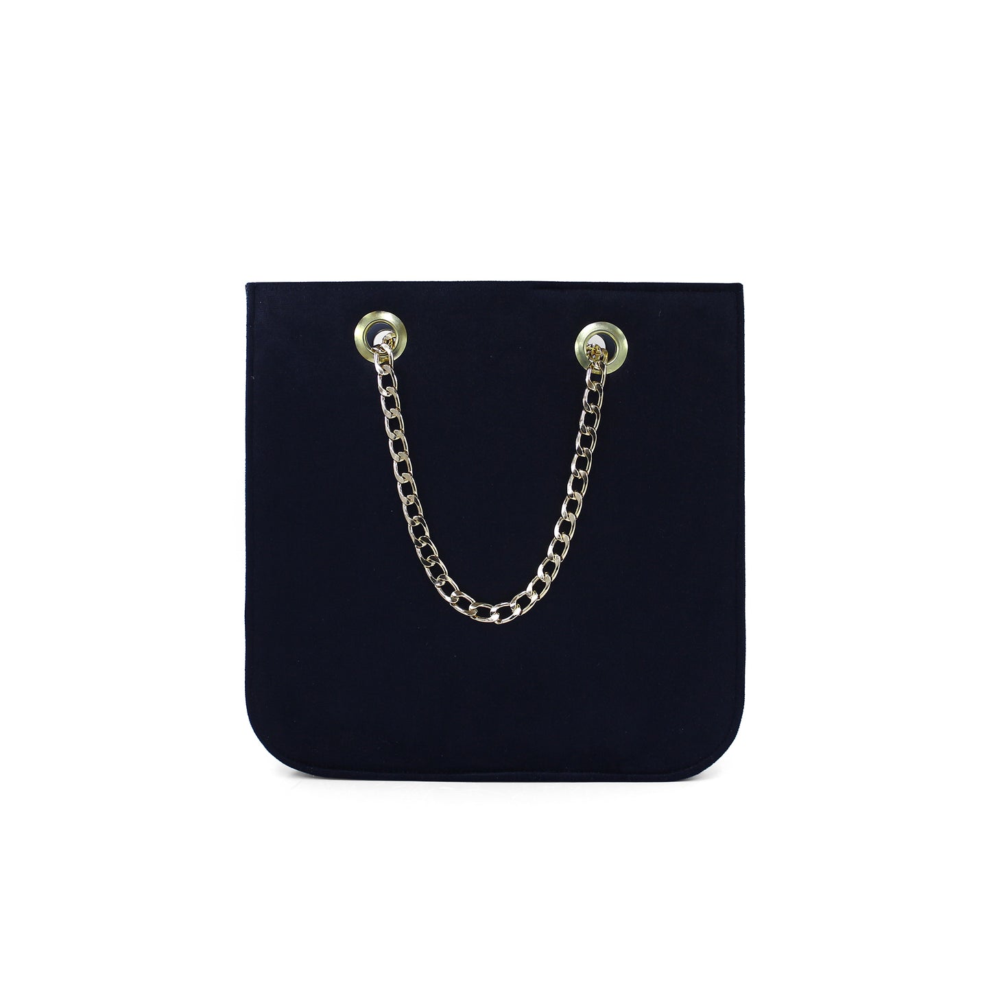 Black Velvet Evening Clutch Bag – Gold Embroidered Turkish Handcrafted Purse | Zavelya Atelier