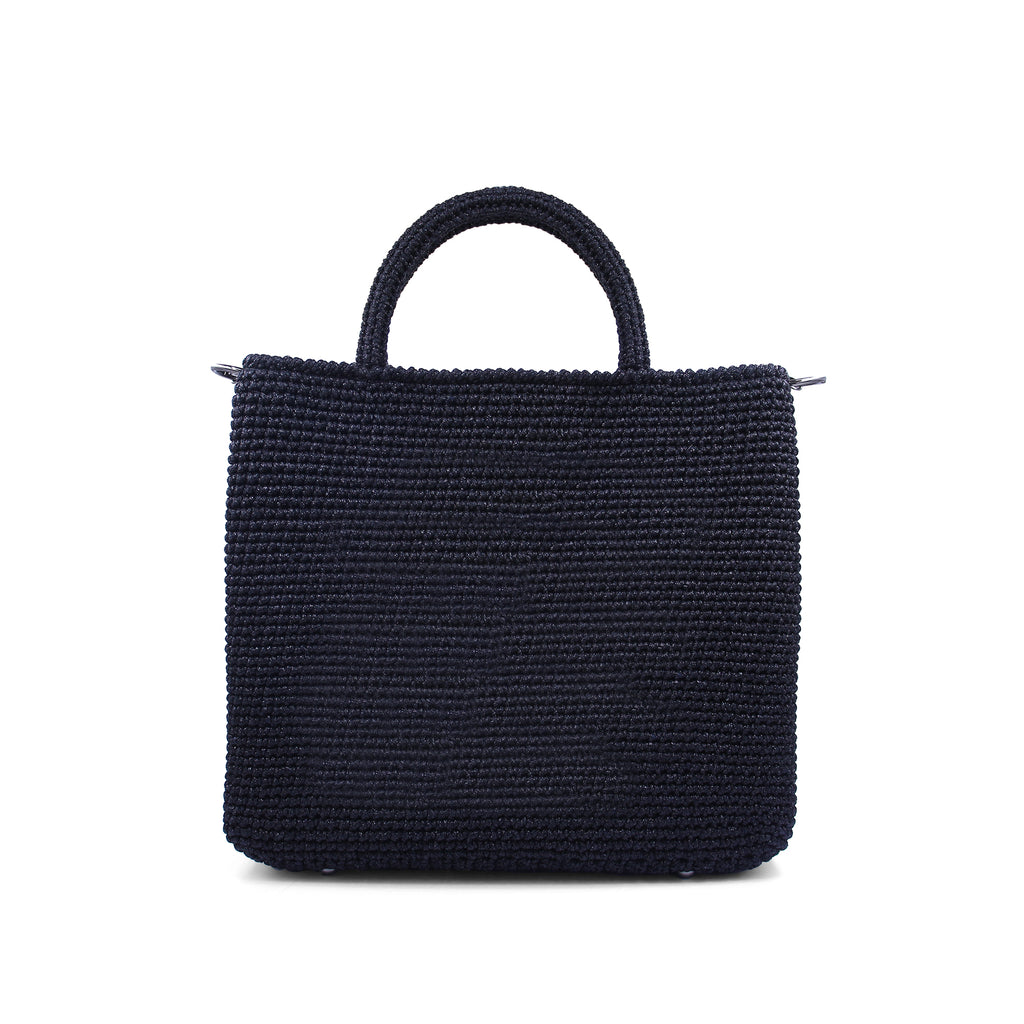 Toucan Embroidered Raffia Handbag