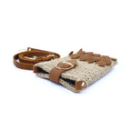 Handwoven Raffia Crossbody Bag
