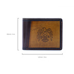 Handcrafted Leather Wallet – Eagle Design