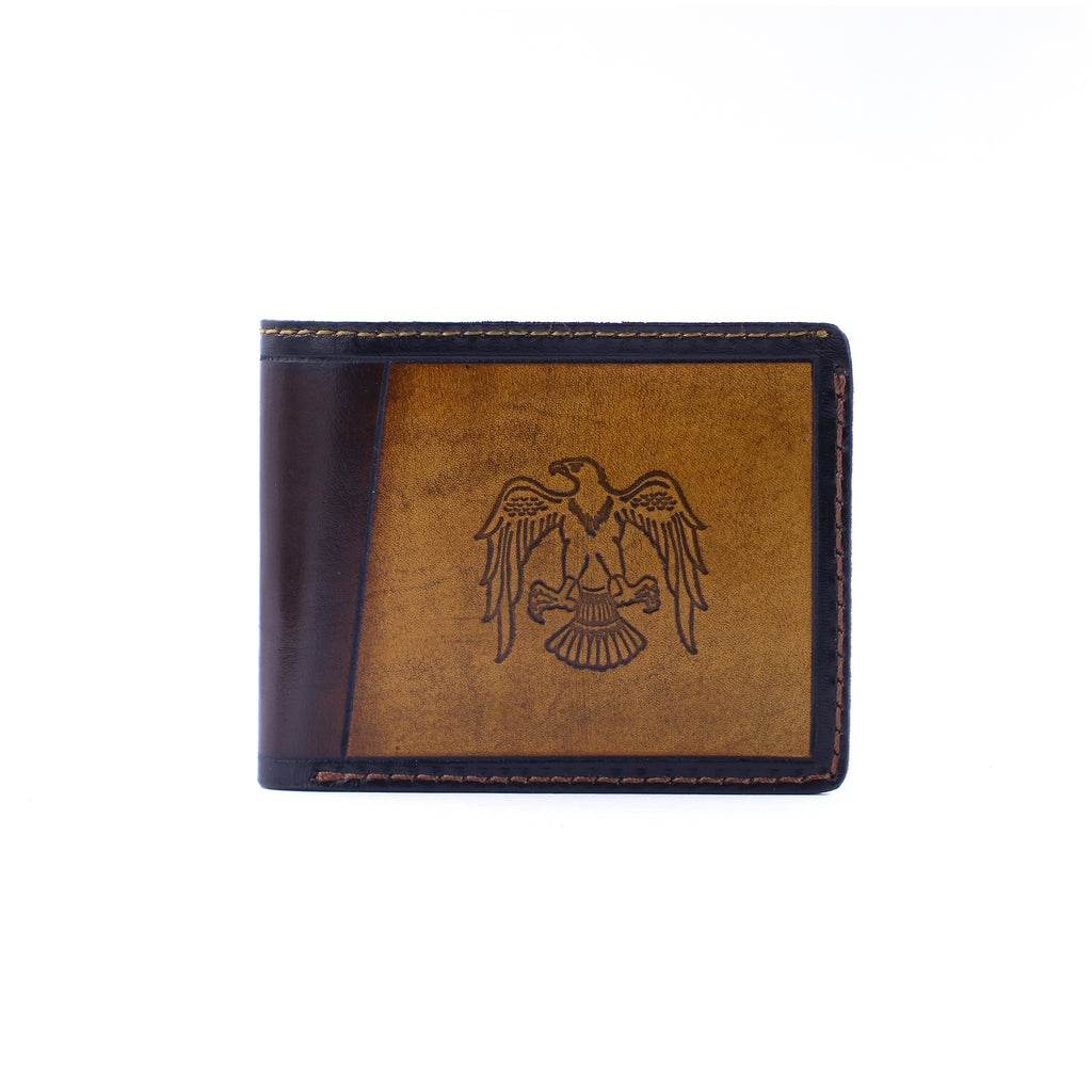 Handcrafted Leather Wallet – Eagle Design