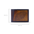Tooled Leather Bifold Wallet
