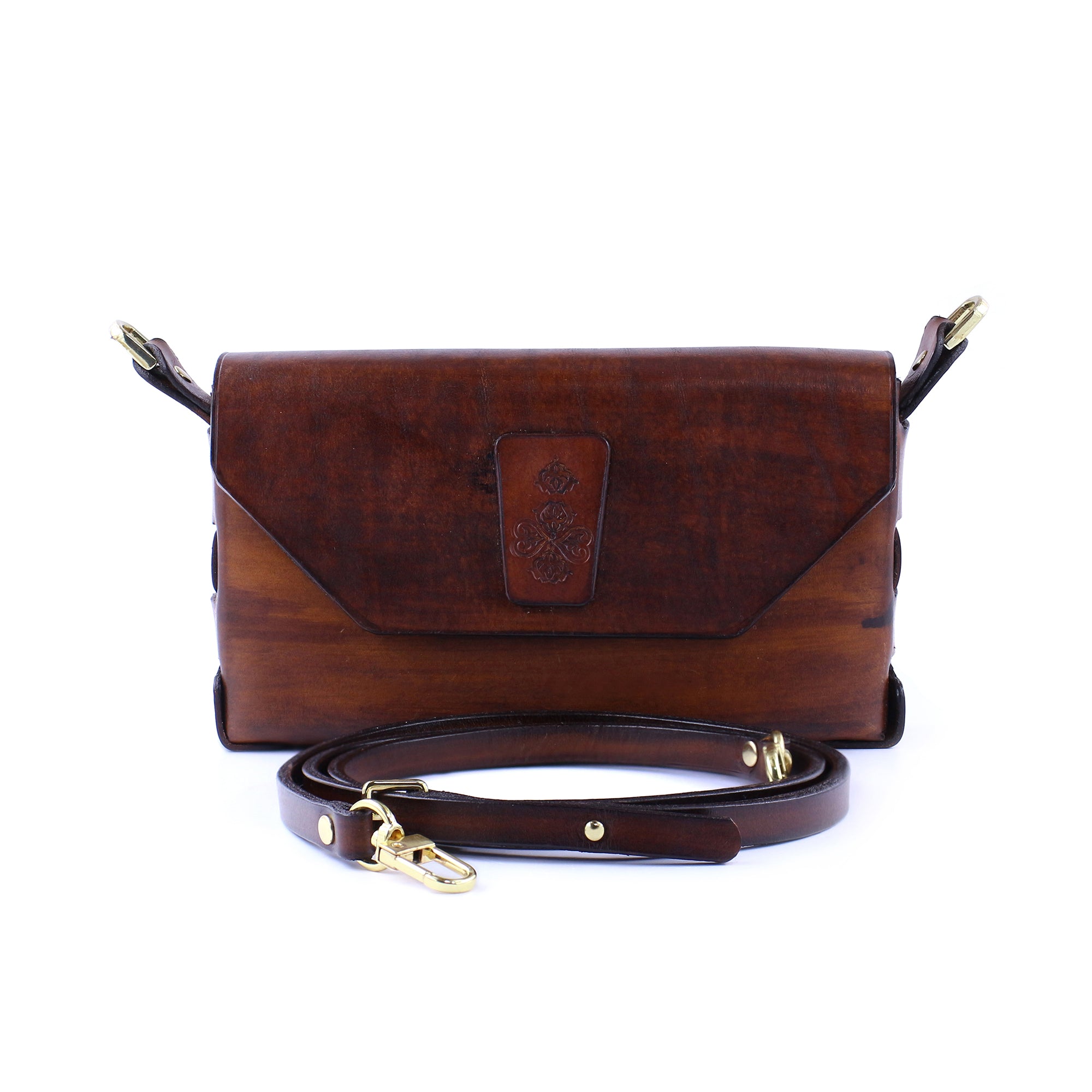 Minimal Tooled Leather Bag