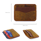 Minimalist Embossed Card Wallet