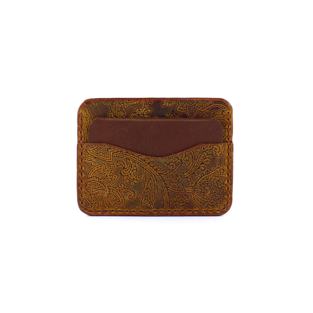Minimalist Embossed Card Wallet