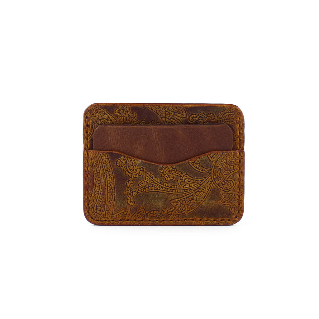 Minimalist Embossed Card Wallet