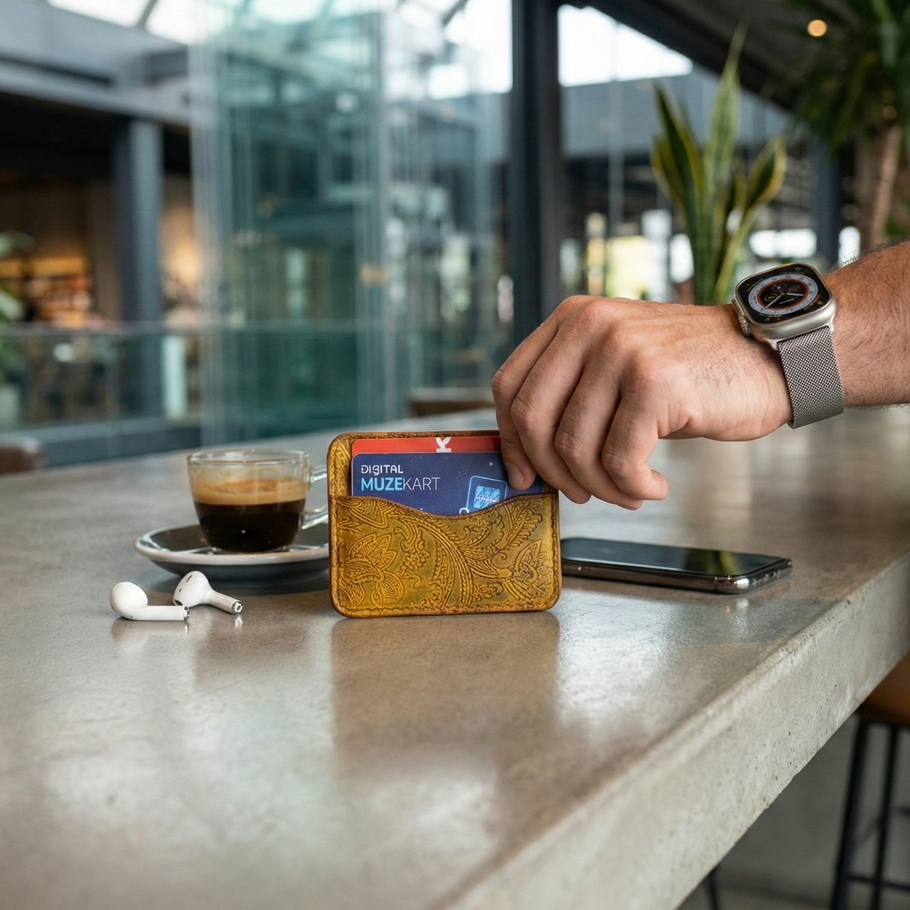 Minimalist Embossed Card Wallet