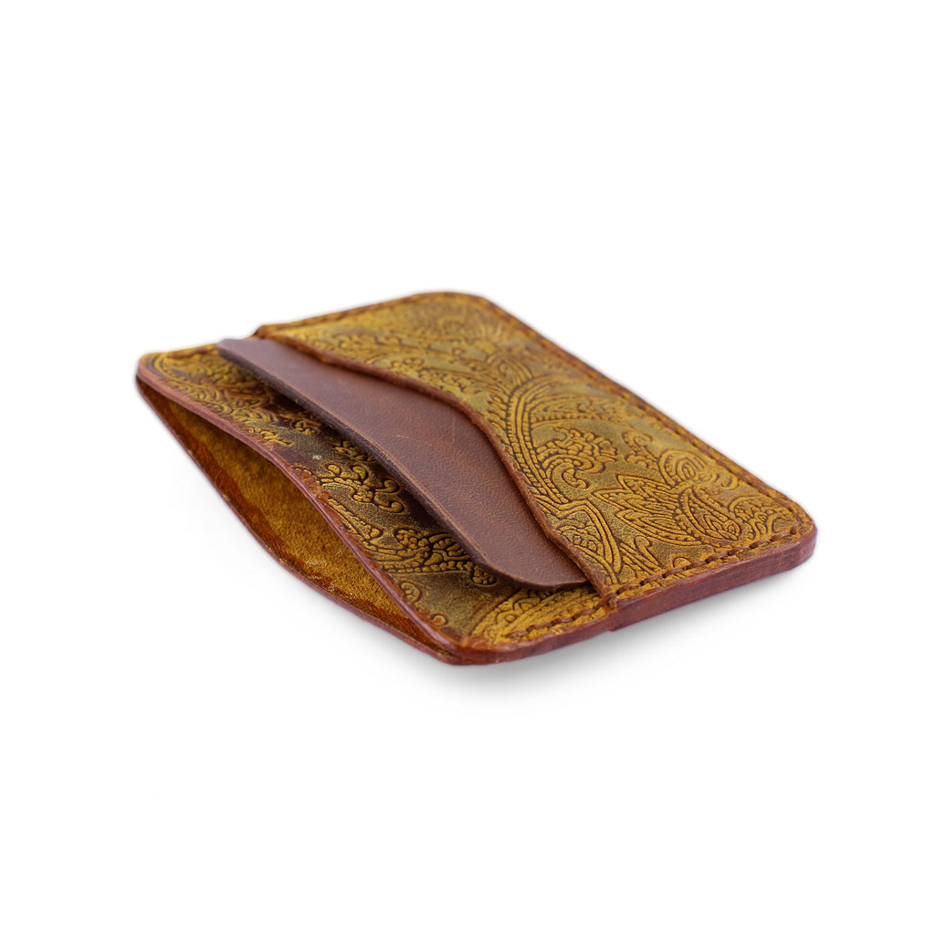 Minimalist Embossed Card Wallet