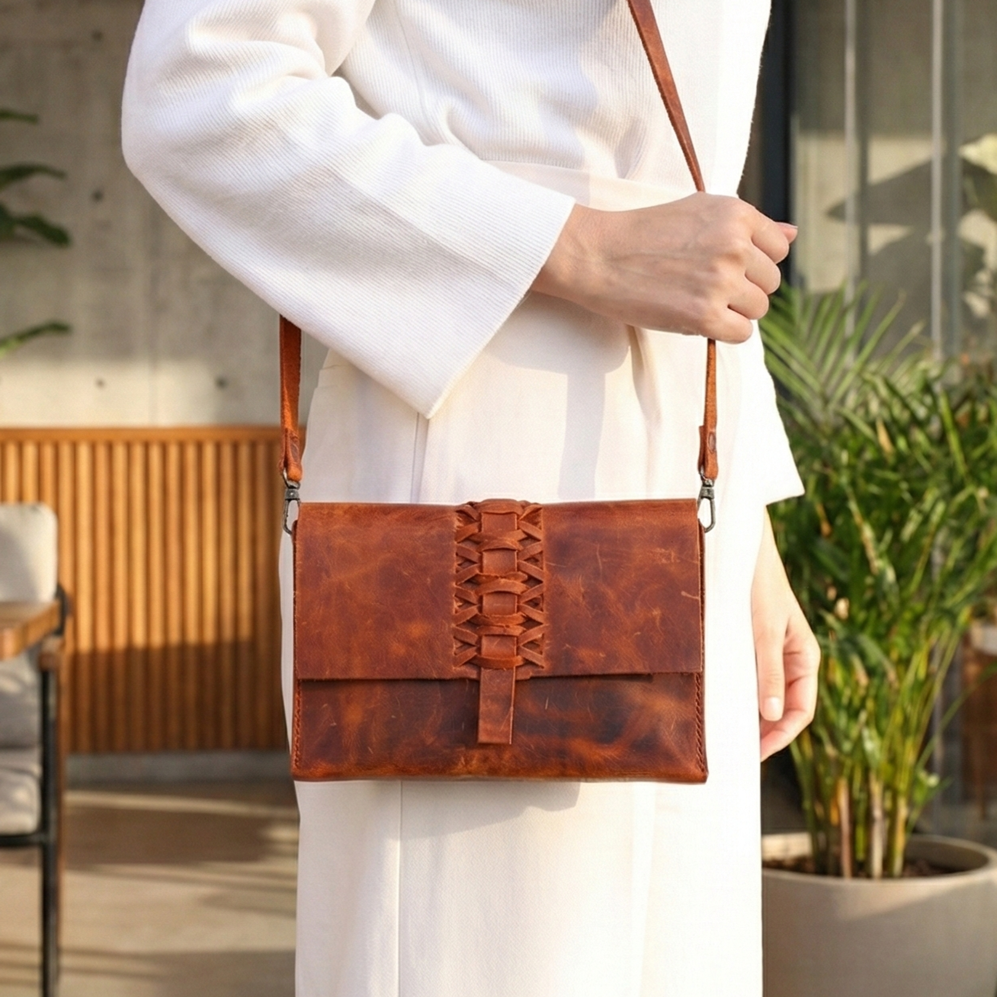 Artisan Mini Leather Crossbody