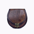 Vintage Tooled Leather Purse